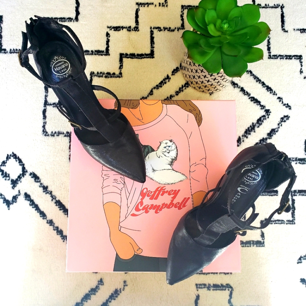 JEFFREY CAMPBELL - THE Zane Platform Wedge! RARE!